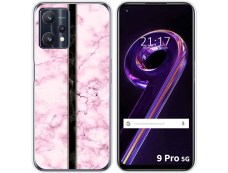 Carcasa para Realme 9 Pro 5G TUMUNDOSMARTPHONE Dibujos Mármol 04 Multicolor