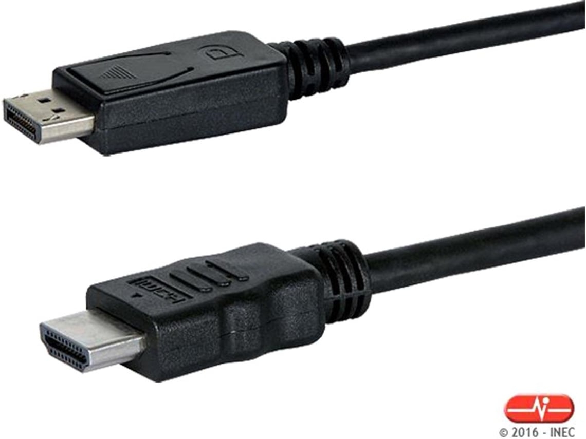Cable público DisplayPort a HDMI, 2 m