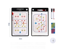 Pizarra magnética de entrenamiento para hockey sobre hielo, portapapeles táctico para entrenadores - Digitallab