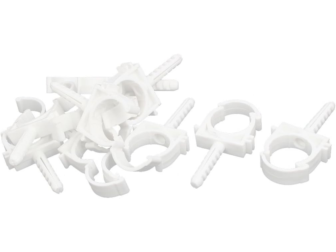 Juego de 10 abrazaderas para tuberías de PPR de 32 mm de diámetro, 49 x 14 94 CHABERLU