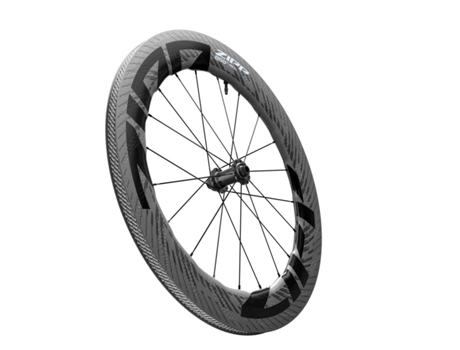 Par de ruedas delanteras de bicicleta con neumáticos sin cámara ZIPP 858 Nsw CL 700C MY2023
