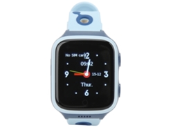 Reloj inteligente infantil con GPS 4G y pantalla táctil - Azul