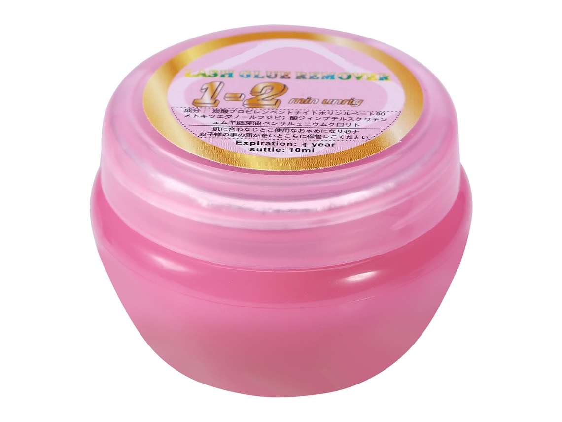 Crema Removedora De Pegamento Para Extensiones De Pestañas Profesional