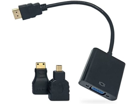 Adaptador GOEIK n1-P (HDMI - 0.1 m - Negro)