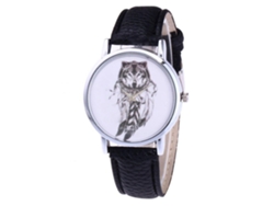 Reloj De Pulsera Para Parejas Casual Simple Trendy Hombre Mujer Cuarzo Negro