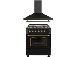 Extractor de aire para estufa eléctrica Solthermic® Combo Pack Rustic Black 60