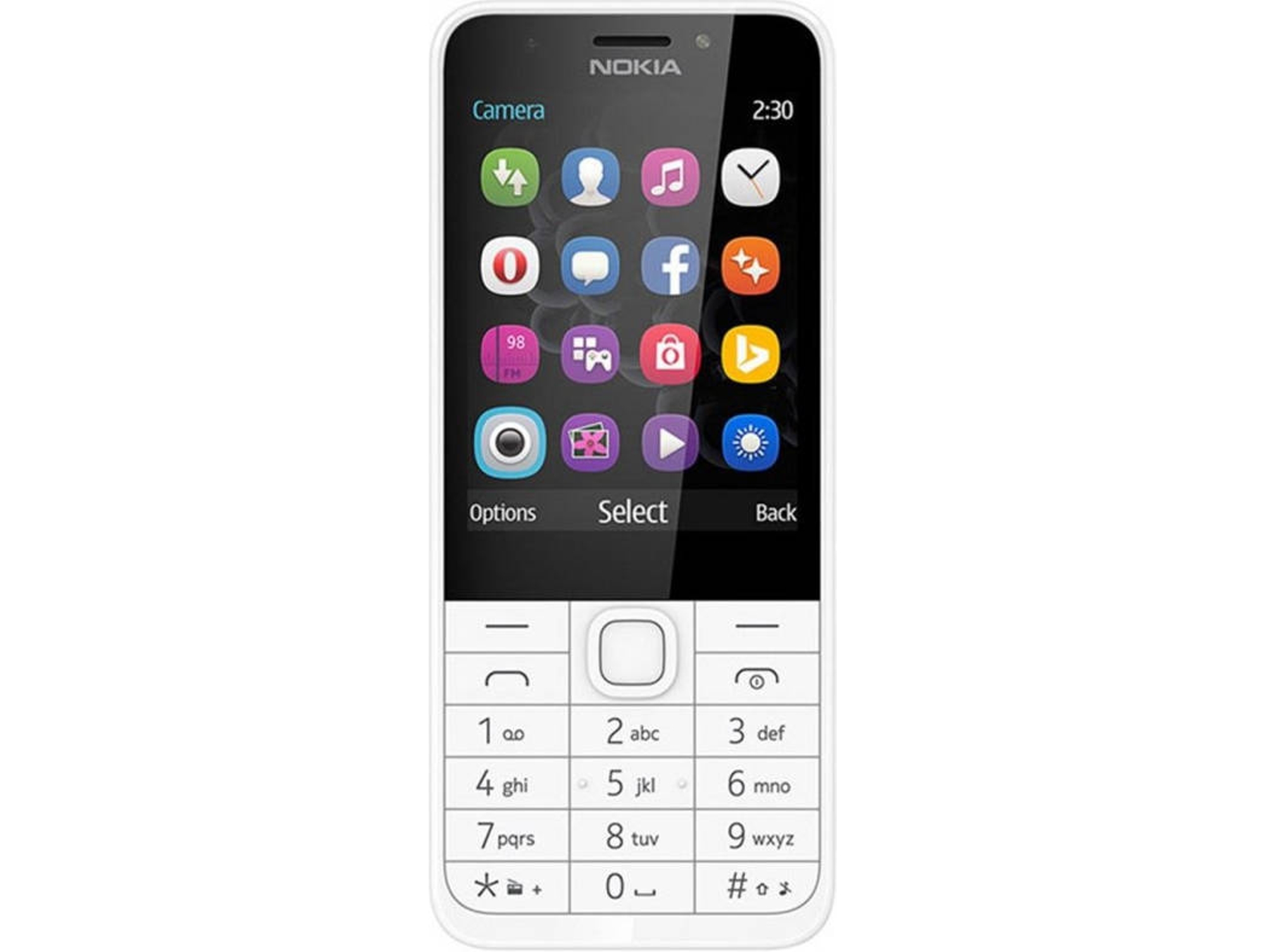 Teléfono móvil NOKIA 230 DS (2.8'' - 3G - blanco)