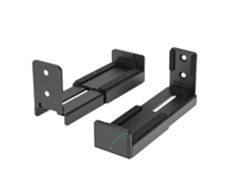Soporte de pared universal para barras de sonido, soporte metálico portátil para altavoces - 2 piezas