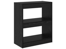 Maison Exclusive - Librería Roble Negro 60 X 30 X 72 Cm Madera De Ingeniería