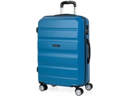 Maleta de Viaje Mediana ITACA Abs Lisa Azul (70 L)