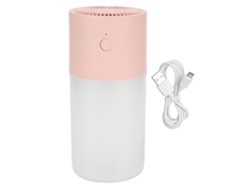 Minihumidificador ultrasónico portátil de 300 ml, humidificador USB para coche, hogar, oficina y dormitorio.