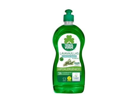 TREBOL VERDE Lavavajillas Romero Eco 750 Ml
