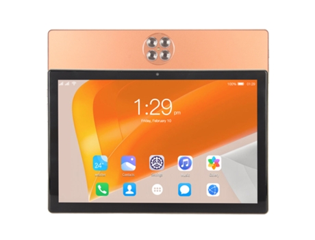 Tablet YIZHOOD Mate50 4G Android 12.0 5G Wi-Fi (10.1Inch - 8GB RAM - 256GB - Naranja)