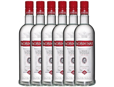 Vodka MARIE BRIZARD Marie Brizard Sobieski (0.7 L - 6 unidades)