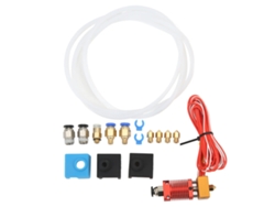 Kit De Extrusor Ensamblado Para Ender 3 Con Accesorios Neumáticos, Boquilla Mk8, Termistor Y Elemento Calefactor.