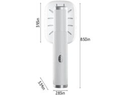 Plancha De Vapor Portátil, De Mano, Para Planchar Ropa Seca Y Húmeda, Con Rotación De 180°, Ideal Para Uso Doméstico Y Viajes (blanco).