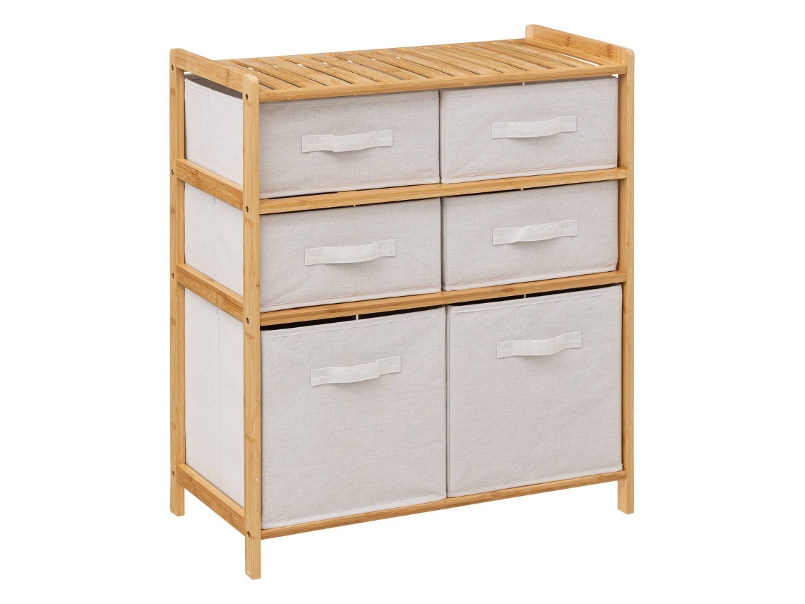 Estantería Con 6 Cestas de Bambú Tidy Box 5 FIVE SIMPLY SMART