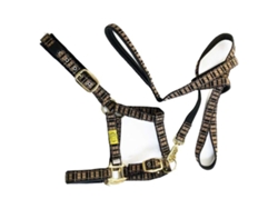 Halter&Lead Tartan Castanho Ponymarjoman Distribucion