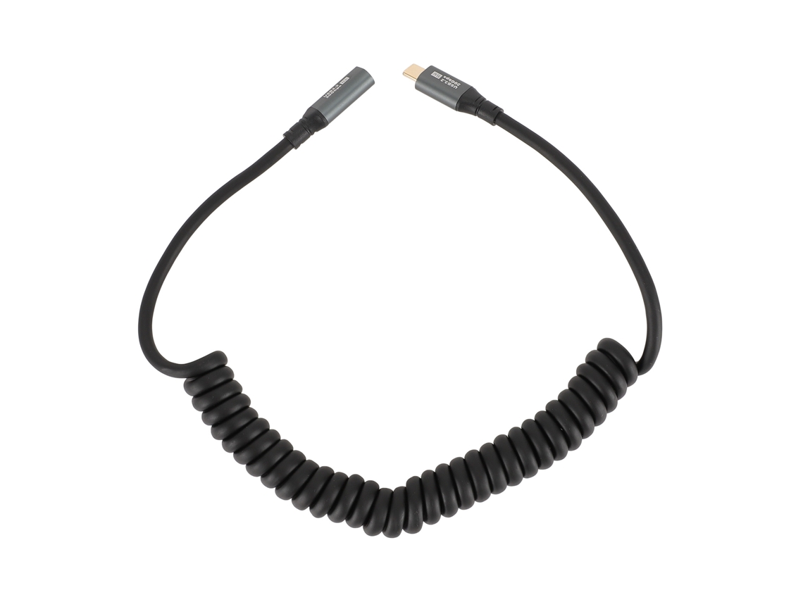 Cable De Carga Rápida Usb-c A Usb-c Pd100w, 20 Gbps, 8k, 60 Hz, Con Clip De Resorte, 50-180 Cm.
