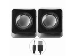 Altavoz De Música Estéreo Cableado De Sobremesa/portátil Con Usb2.0 Para Multimedia