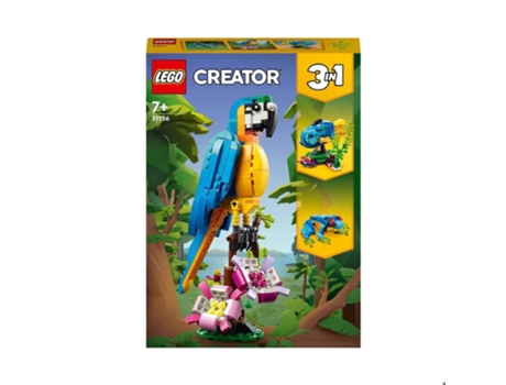 LEGO Creator 3 en 1: Loro Exótico 31136
