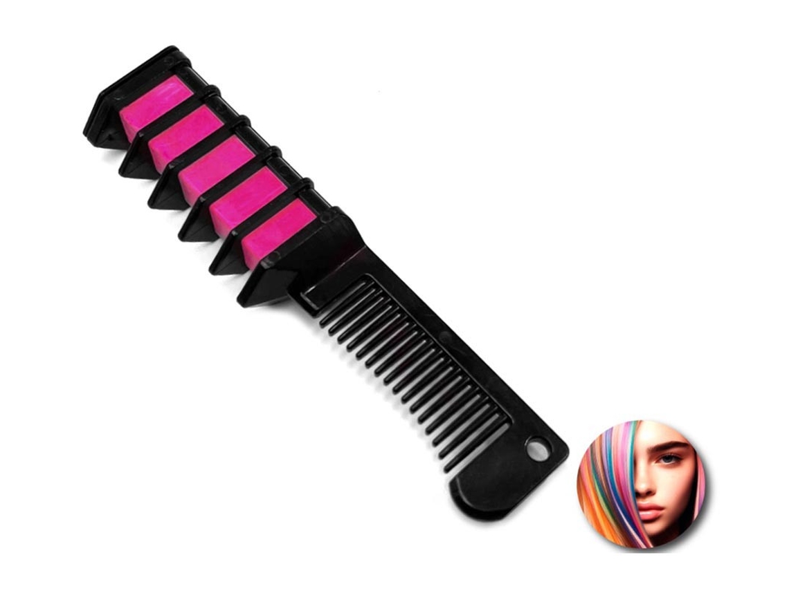 Peine de Tiza Mecha fucsia