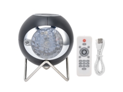 Lámpara Proyector De Estrellas Con Control Remoto, Temporizador, Música Y Luz Rgb Para Niños Y Fiestas.