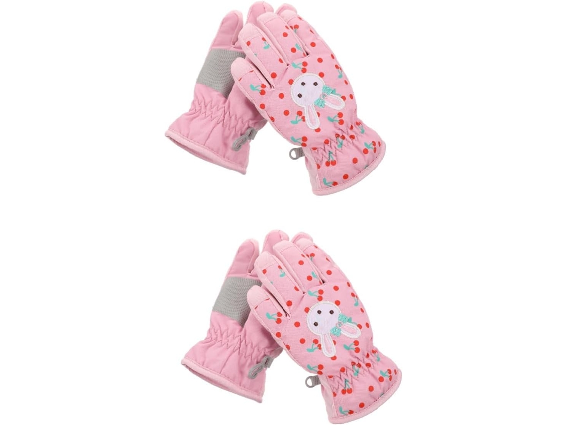 2 pares de botas de esquí para niñas, bonitas y resistentes, SFUSHOS