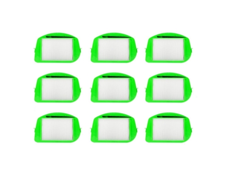 Kit de acessórios filtros de poeira hepa para rowenta ro535301 zr005701, 9 unidades