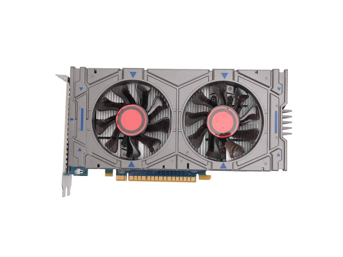 Tarjeta Gráfica De Juego Pcie Gtx750ti 2gb Gddr5 128bit Con Doble Ventilador