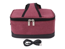 Bolsa Térmica Portátil Usb Para Alimentos Con Aislamiento De Temperatura Constante Para Aperitivos, Trabajo, Viajes Y Vino Tinto.