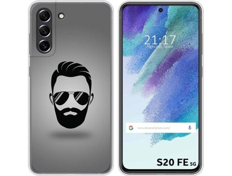 Carcasa Samsung Galaxy S21 FE 5G TUMUNDOSMARTPHONE Barba Multicolor