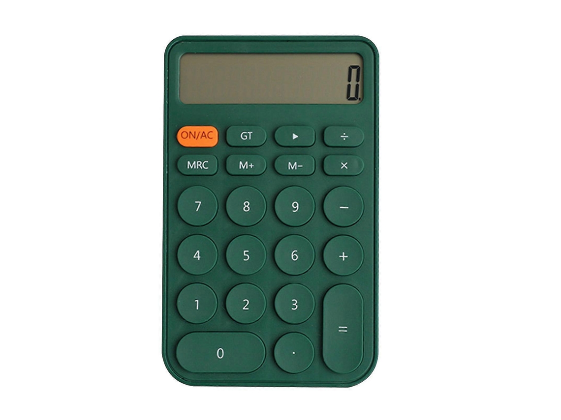 Calculadoras científicas, calculadora de bolsillo de escritorio con pantalla LCD de 12 dígitos para el hogar y la escuela. Everley891