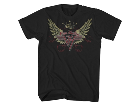 Camiseta ROCKINSTONE Van Halen Alas Logotipo Camiseta ROCKINSTONE Van Halen (XL)