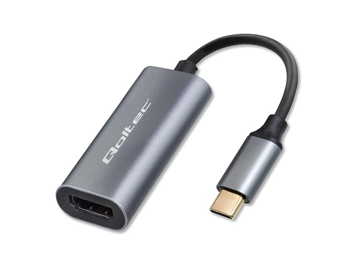 Cable Adaptador Qoltec Usb-c A Hdmi 4k 60hz 32awg
