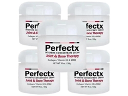 5 Unidades De Crema Perfectx Para Terapia Articular Y Ósea De 30 G