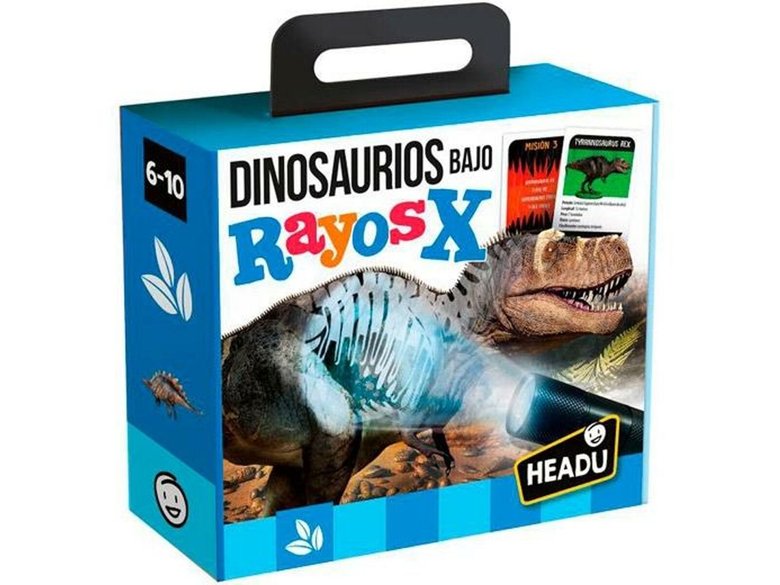 Juego Educativo HEADU Rayos X Dinosaurios (Edad Mínima Recomendada: 6 años - Versión en Espanhol)