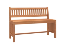 Banco De Jardín VIDAXL Marrón Madera (110x45x77 cm)