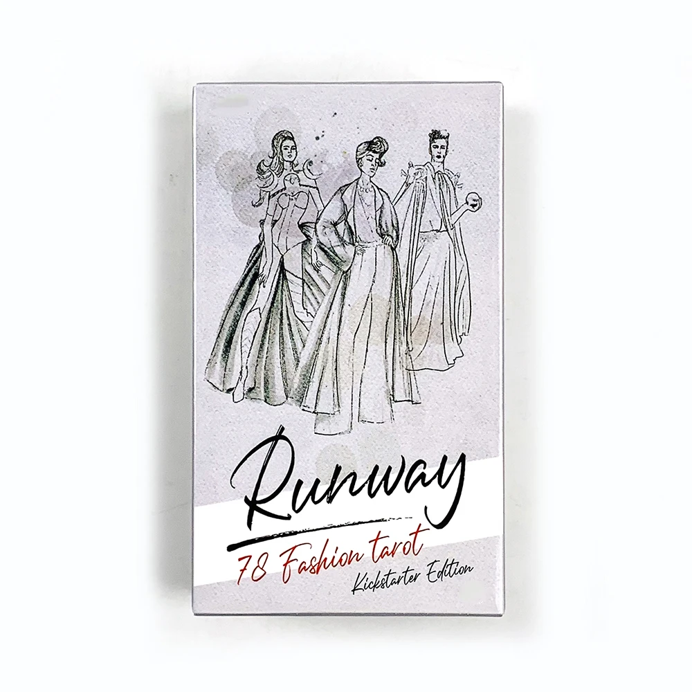 New Runway Tarot Ace: Baraja De 80 Cartas, Juego De Mesa De Adivinación Informal Y Entretenido.
