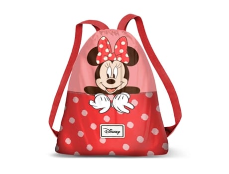 Minnie Mouse Lean-Saco de Cuerdas Joy, Rojo