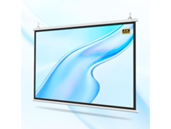 Pantalla De Proyección 4k De 40", 50", 60" Y 72", Para Cine En Casa, Pantalla De Proyección Retráctil Manual,
