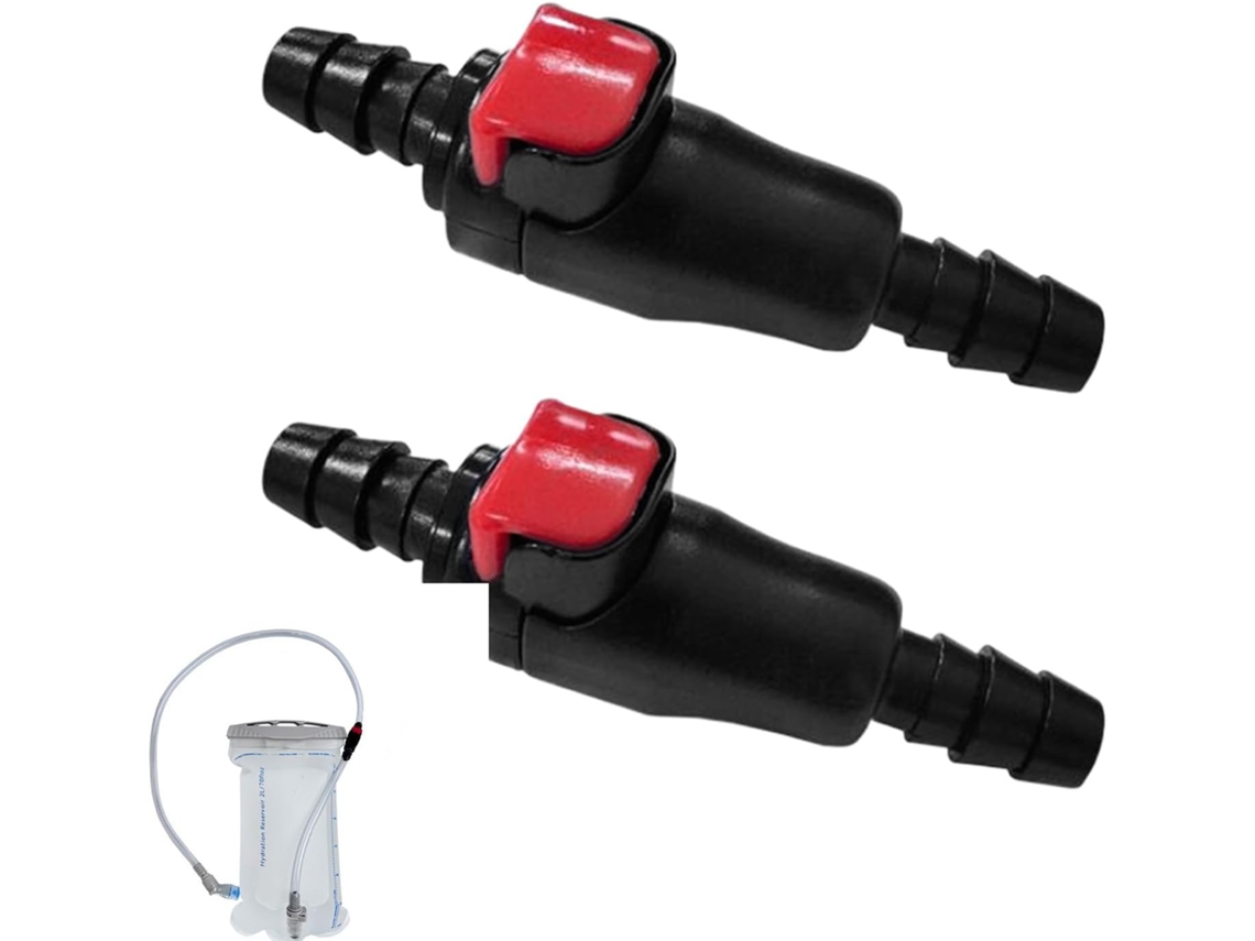 Conector para mochila de hidratación Slowmoose, 2 piezas, a prueba de fugas, para ciclismo de montaña.