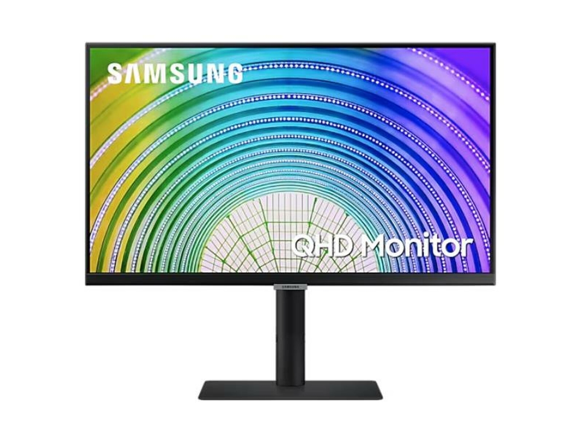 Monitor SAMSUNG LS24D600EAUXEN (Negro - Flicker free - 24" - Quad HD - Enchufe EU - 5 ms)