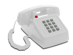 Teléfono Fijo OPIS TECHNOLOGY Tpmfcab-white Blanco