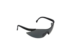 Gafas De Protección En166 Ventiladas Con Patillas Ajustables Color Negro