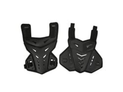 Colete De Proteção Moto Armadura Com Absorção De Impacto Respirável Unissex Para Motocross Preto