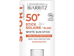 Stick Protector Solar LABORATÓRIOS DE BIARRITZ Sport by Alga Maris Blanco SPF 50+ (12 gr)