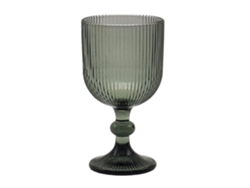 Set de 6 Vasos Stripes 330 ml Gris MY GLASS
