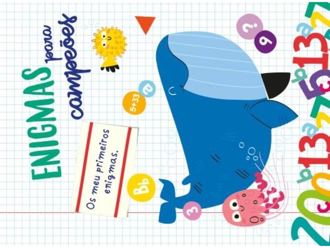 Libro Enigmas para Campeões - Baleia de Yoyo Studios (Portugués)