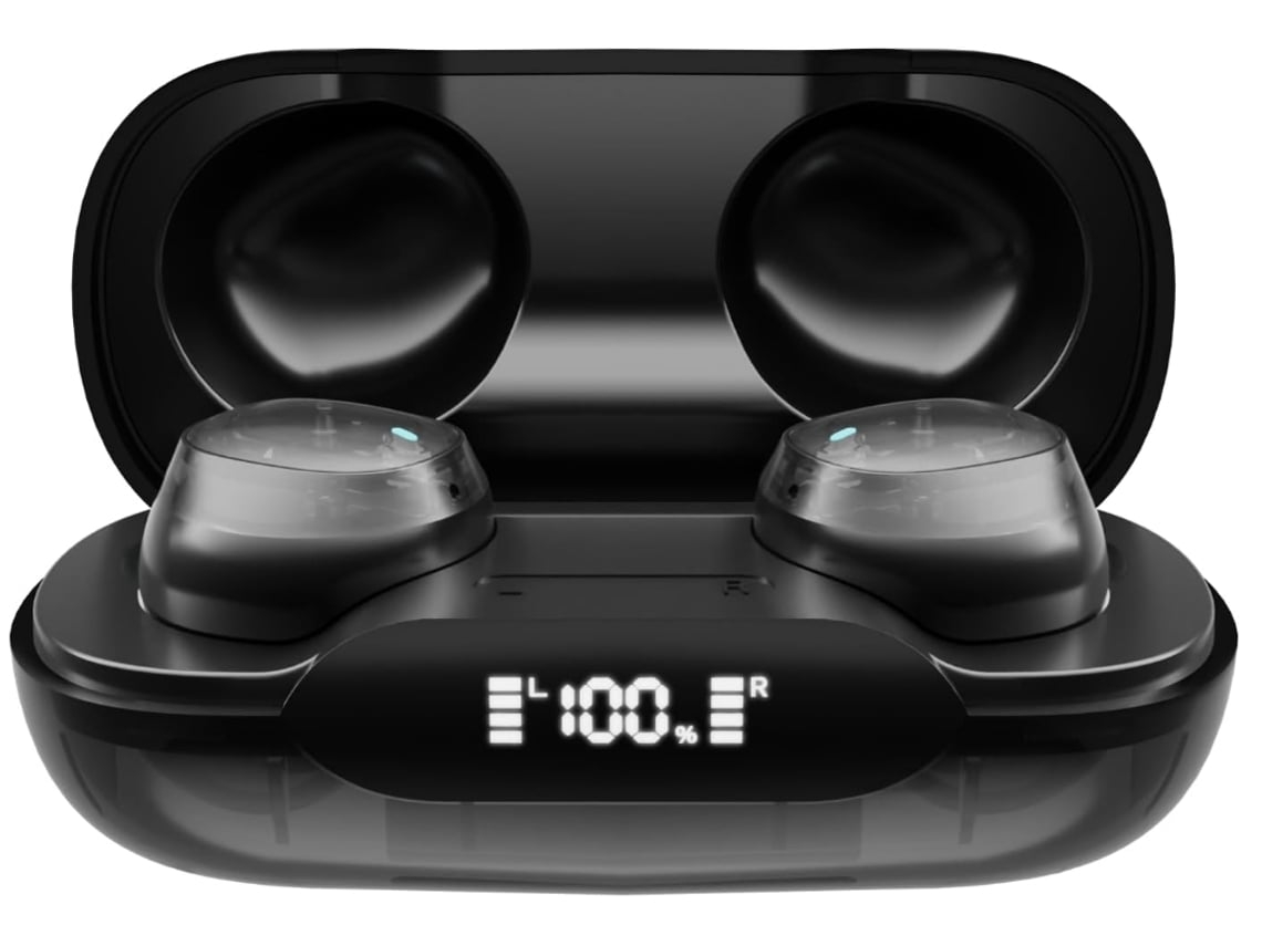Auriculares inalámbricos Bluetooth 5.3 Auriculares Ipx5 Auriculares impermeables con estuche de carga Auriculares inalámbricos YEMAESRE
